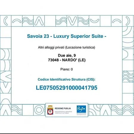 Savoia23 فندق مبيت وإفطار